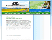 Tablet Screenshot of ferkomfcu.com